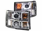 Anzo Chrome U-Bar Projector Headlights