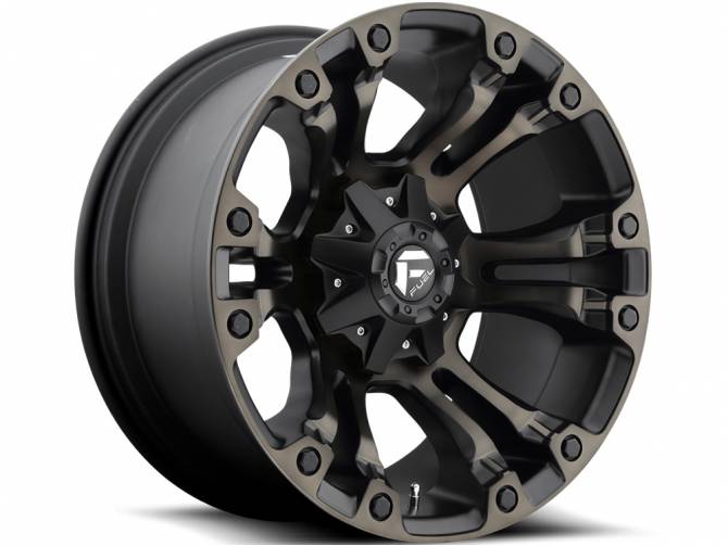 Fuel Tinted Black Vapor Wheels