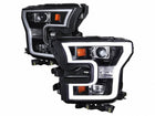 SPEC-D Black DRL Projector Headlights