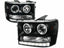 SPEC-D Black Halo Projector Headlights