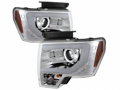 Spyder Chrome DRL Projector Headlights