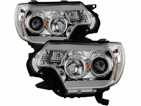 Spyder Chrome DRL Projector Headlights